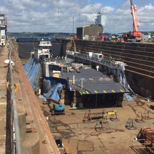 Ferry Refit – Tamar II – April 2019 – Updated 14th May 2019