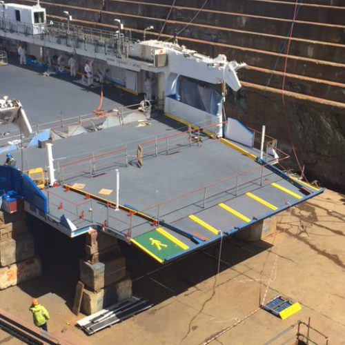 Ferry Refit – Tamar II – April 2019 – Updated 14th May 2019