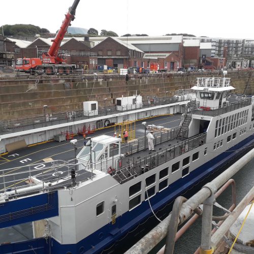 Ferry Refit – Tamar II – April 2019 – Updated 20th May 2019