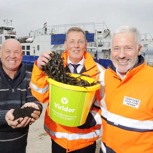 Torpoint Ferry – Turning the tide on enough seaweed to fill 5 double decker buses – 3rd June 2019