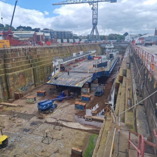 Torpoint Ferry – PLYM II Refit Update – 15th May 2023