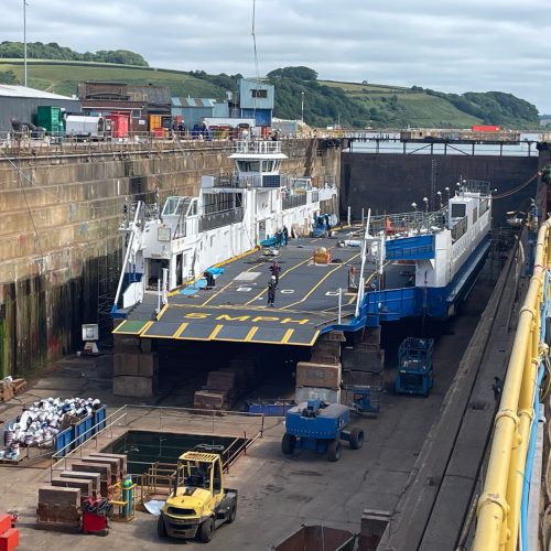 Torpoint Ferry – Update on PLYM II refit 13th June 2023