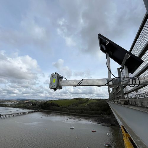 New sensors on Tamar Bridge measuring water quality