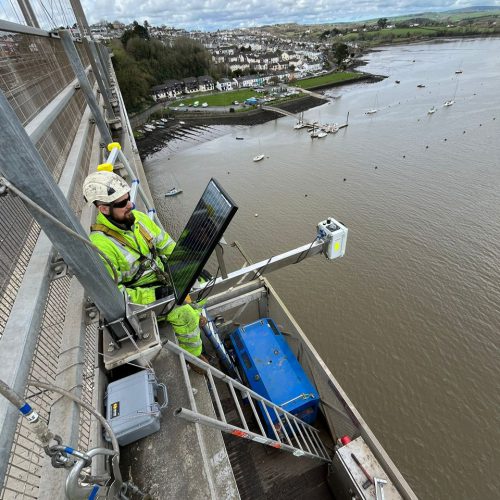 New sensors on Tamar Bridge measuring water quality