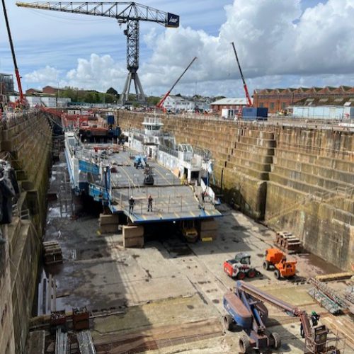Update on Tamar II refit