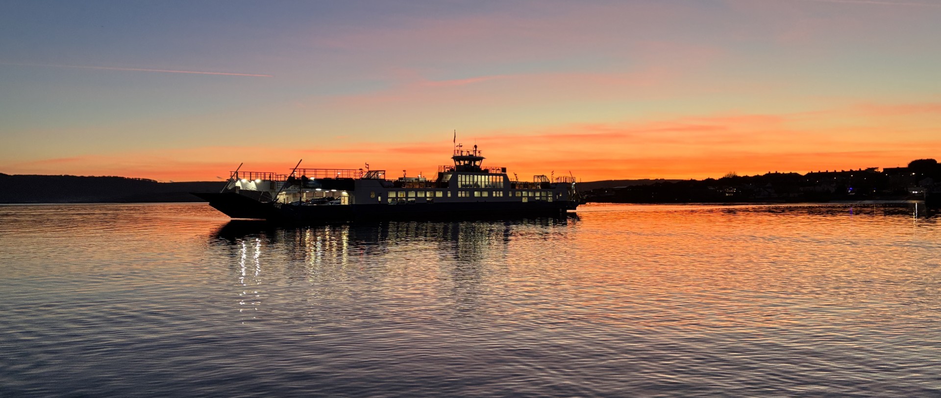 Torpoint Ferry sunset